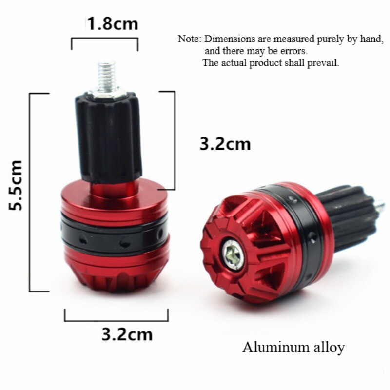 Capete de bară pentru mâner pentru motocicletă Capetele pentru mâner Capace pentru ghidon Glisor pentru motocicletă Universal7/8"22mm pentru Honda Yamaha KTM Accesorii pentru mâner