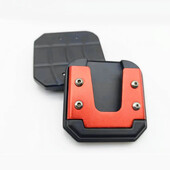 Universalus motociklo prailginimo stovas, aliuminio lydinio paspirtukas dviračio ilgintuvas pėdos šoninės atraminės plokštės neslystantis padidintas pagrindas