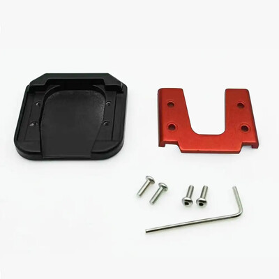 Universalus motociklo prailginimo stovas, aliuminio lydinio paspirtukas dviračio ilgintuvas pėdos šoninės atraminės plokštės neslystantis padidintas pagrindas