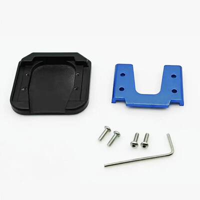 Universalus motociklo prailginimo stovas, aliuminio lydinio paspirtukas dviračio ilgintuvas pėdos šoninės atraminės plokštės neslystantis padidintas pagrindas