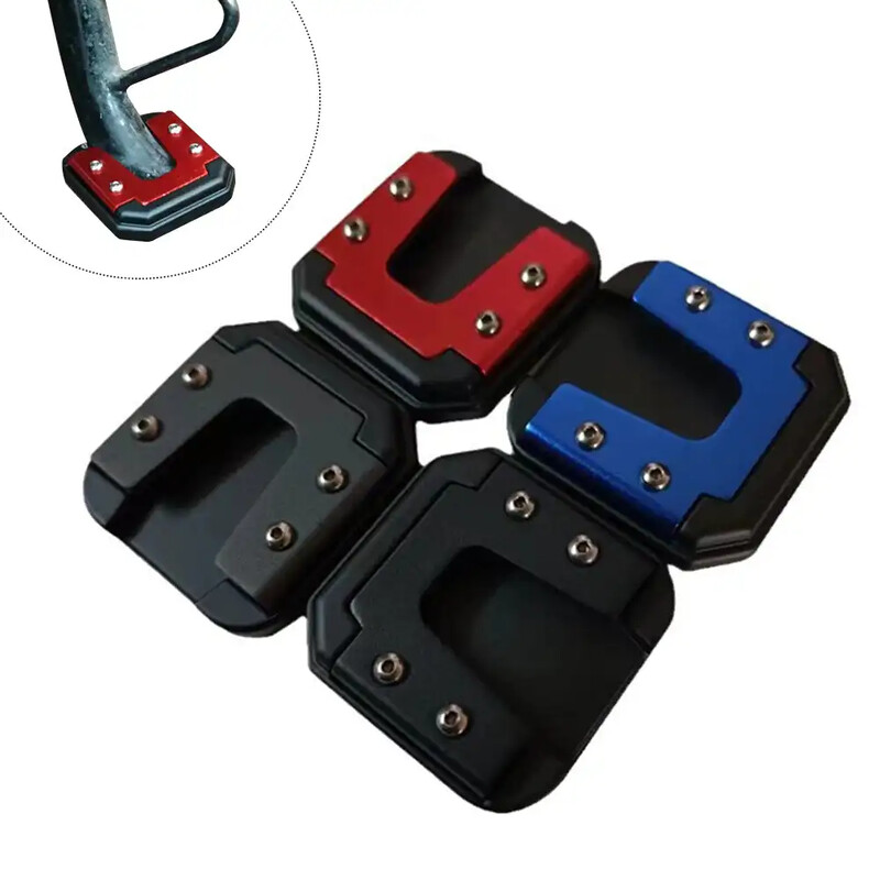 Universalus motociklo prailginimo stovas, aliuminio lydinio paspirtukas dviračio ilgintuvas pėdos šoninės atraminės plokštės neslystantis padidintas pagrindas