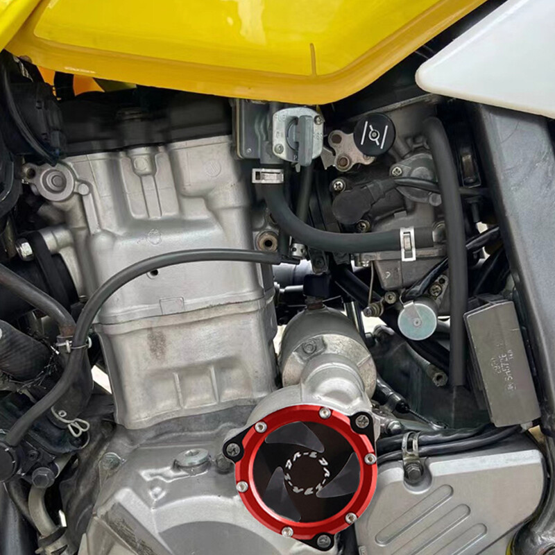 Starterio tuščiosios eigos pavaros dangtis, skirtas SUZUKI DRZ 400E 400S 400SM motociklų priedams DRZ400 karterio dangtelis