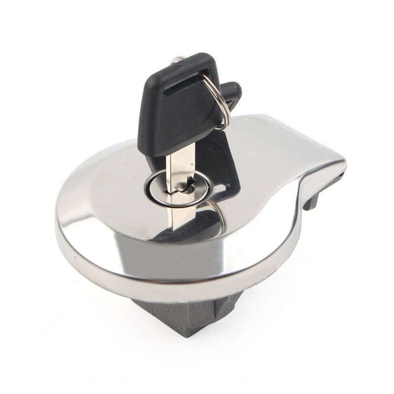 Blocare capac capac rezervor benzină pentru motocicletă + 2 chei pentru accesorii Yamaha Virago XV125/250 XV535/750/1100