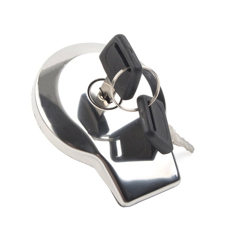 Blocare capac capac rezervor benzină pentru motocicletă + 2 chei pentru accesorii Yamaha Virago XV125/250 XV535/750/1100