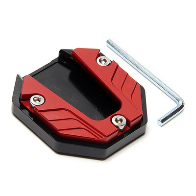 1X neslystantis aliuminio lydinio paspirtukas motociklo dviračio stovo ilgintuvas šoninio stovo prailginimo pagalvėlės atraminė plokštė padidinta bazė