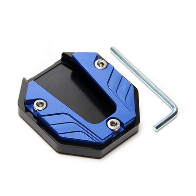 1X neslystantis aliuminio lydinio paspirtukas motociklo dviračio stovo ilgintuvas šoninio stovo prailginimo pagalvėlės atraminė plokštė padidinta bazė