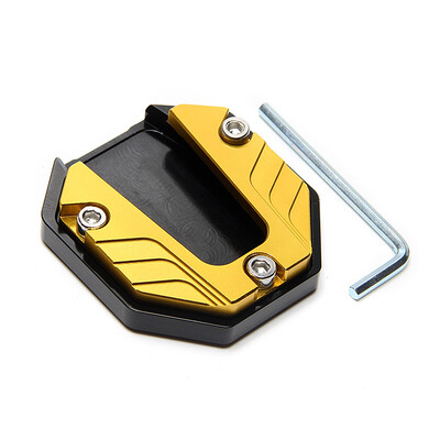 1X neslystantis aliuminio lydinio paspirtukas motociklo dviračio stovo ilgintuvas šoninio stovo prailginimo pagalvėlės atraminė plokštė padidinta bazė