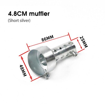 Motocikla izplūdes trokšņa slāpētājs DB Killer trokšņa slāpētājs Dzelzs Eliminator Skaņas Regulējams Universāls Deflektora Ieliktnis 35mm/42mm/45mm/48mm/60mm