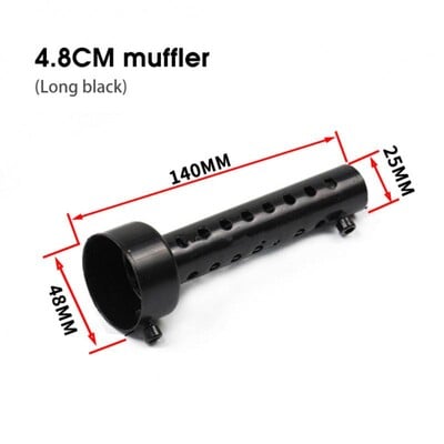 Motocikla izplūdes trokšņa slāpētājs DB Killer trokšņa slāpētājs Dzelzs Eliminator Skaņas Regulējams Universāls Deflektora Ieliktnis 35mm/42mm/45mm/48mm/60mm