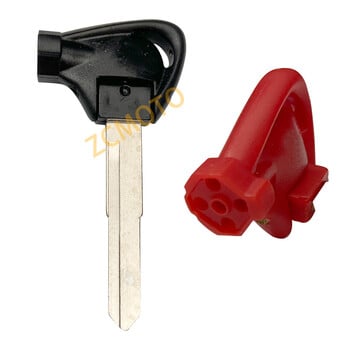 Ключ за мотоциклет Uncut Blade Blank Key Подходящ за YAMAHA Magnet Anti-theft Lock Keys VOX BWS 4V BWS125 VOX50 GTR125 JOG EVO SMA