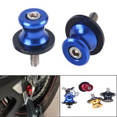 2 vnt. M8 motociklų priedai svirties svirties ritės, slankiojančios svirties stovas, varžtas, aliuminio universalus, tinka motociklams motokrosui
