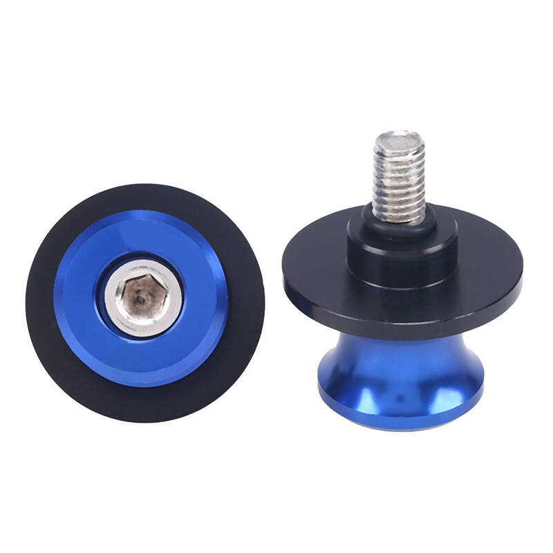 2 vnt. M8 motociklų priedai svirties svirties ritės, slankiojančios svirties stovas, varžtas, aliuminio universalus, tinka motociklams motokrosui