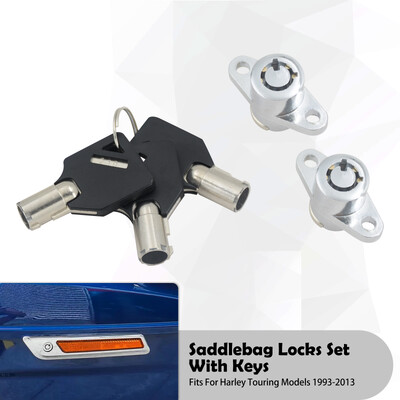 Motociklo sėdmaišio spynos su raktais, skirtos Harley Touring Electra Street Glide Road King Road Glide FLTRX FLHX FLHR 1993 m. vėliau