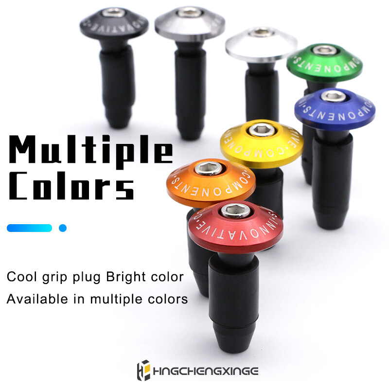 Mâner pentru motocicletă Greutate la capătul barei de ghidon Capac pentru mânere pentru ghidon Modificare universală pentru motociclete Bws Accesorii pentru dop de protecție a mânerului