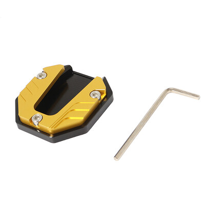 Scooter universal Motocicletă Biciclete Kickstand Extender Picior Suport lateral Extensie Pad Placă de suport Anti-alunecare Bază mărită