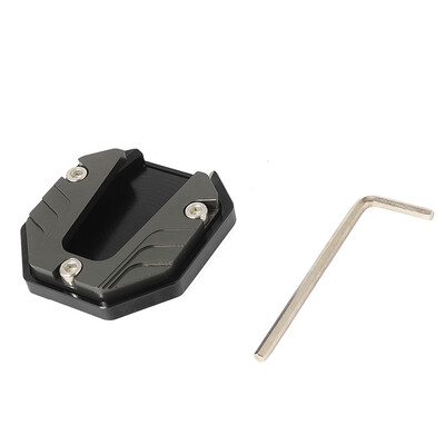 Scooter universal Motocicletă Biciclete Kickstand Extender Picior Suport lateral Extensie Pad Placă de suport Anti-alunecare Bază mărită