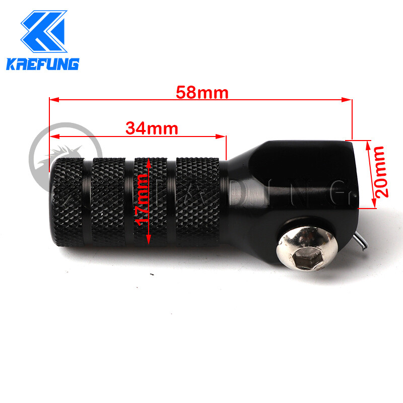 Înlocuire vârful manetei schimbătorului de viteze CNC Billet pentru SX SXF EXC EXCF XCW XCF SMR CRF YZF WRF KXF KLX RMZ MX Enduro