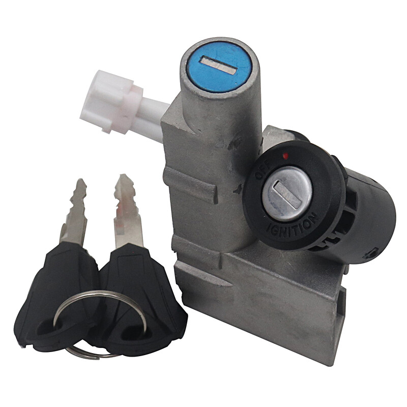 SurRon motociklam Plug and Play aizdedzes slēdža sēdeklis, trīs slēdzenes 2 atslēgu komplekts ar skrūvi Sur-Ron Segway X160 X260