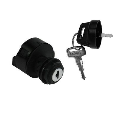 Motocikls Melns Plastmasas Aizdedzes Atslēgas Slēdzis Iedarbināt Dzinēja Slēdzene Ar 2 Atslēgām ATV Par Polaris Sportsman 500 2000 2001