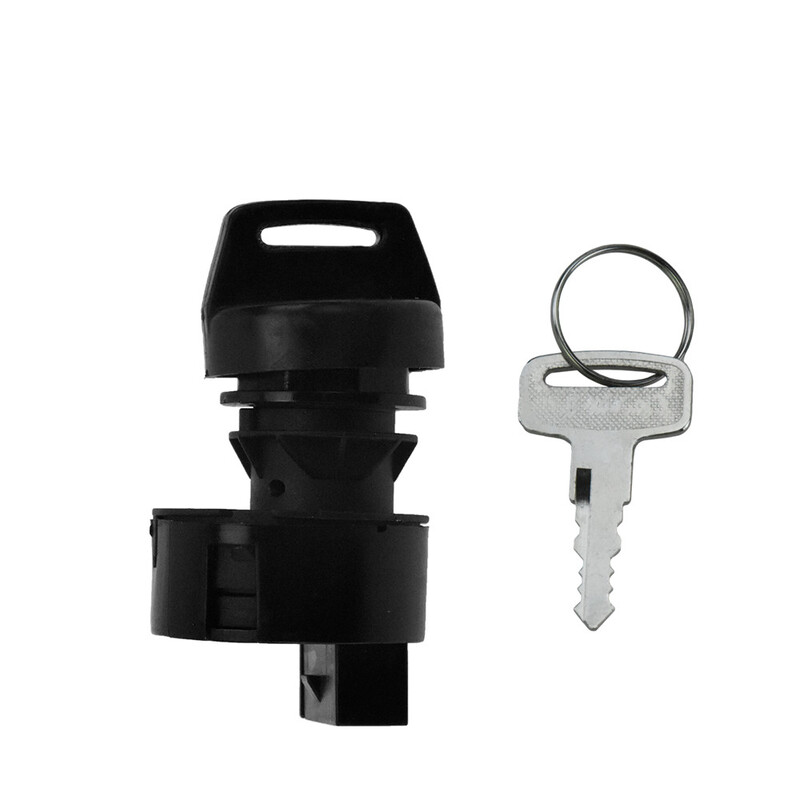 Motocikls Melns Plastmasas Aizdedzes Atslēgas Slēdzis Iedarbināt Dzinēja Slēdzene Ar 2 Atslēgām ATV Par Polaris Sportsman 500 2000 2001