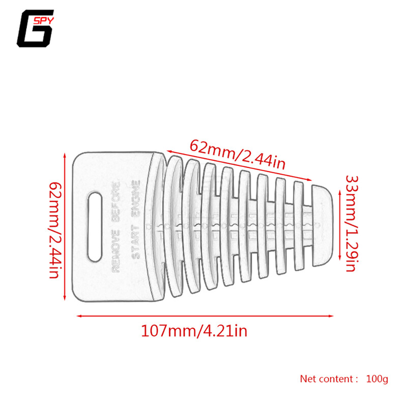 1 buc. dopul universal pentru țeavă de eșapament, accesorii pentru motociclete, țeavă de eșapament pentru motocross, cauciuc, aerisire, amortizor, spălare, capac protector