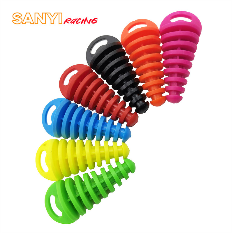 Čep ispušne cijevi Motorcikl Motocross Ispušna cijev Gumeni čep za odzračivanje zraka Prigušivač ispušnih plinova Čep za pranje Štitnik cijevi