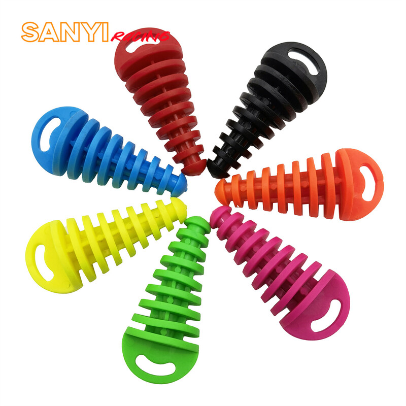 Čep ispušne cijevi Motorcikl Motocross Ispušna cijev Gumeni čep za odzračivanje zraka Prigušivač ispušnih plinova Čep za pranje Štitnik cijevi