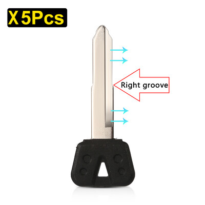 5 ks nezostrihaných kľúčov zapaľovania motocykla pre Yamaha FZ250 FZR400 YZF600 YZF1000 FZ400 FZ600 FZ800 FZ10 XJR400 FZ400 XJR FZ 250 400