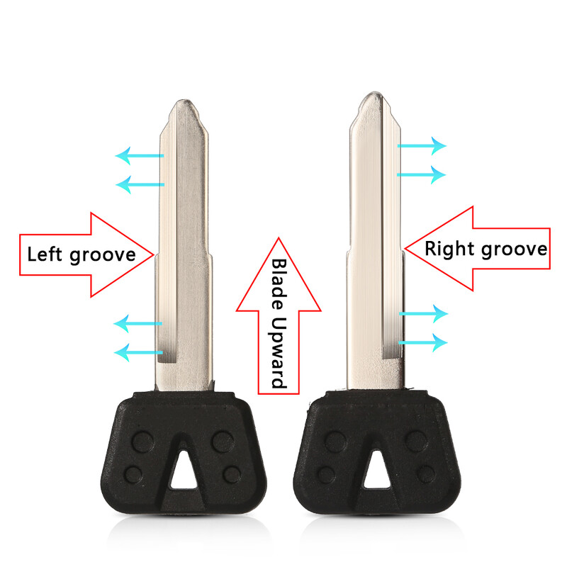 5 ks nezostrihaných kľúčov zapaľovania motocykla pre Yamaha FZ250 FZR400 YZF600 YZF1000 FZ400 FZ600 FZ800 FZ10 XJR400 FZ400 XJR FZ 250 400