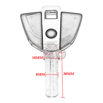 Мотоциклетни части Embryo Blank Keys Uncut Blade за BMW Moto Bike S1000RR K1300S K1300R K1200R K1200RT K1200GS K1600GT K1600GTL