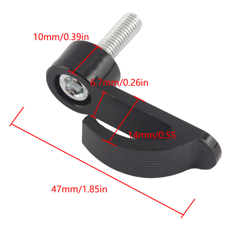 Universālā motocikla stūres glabāšanas āķa motorollera bagāžas somas pakaramais ķivere priekš Honda Kawasaki Suzuki Yamaha