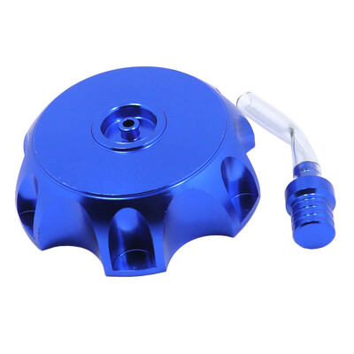 Rezervor de combustibil din aluminiu CNC de înaltă performanță, cu capac de capac, supapă de aerisire, țeavă în linie pentru rezervor de benzină de 49 mm pentru Dirt Pit Bike