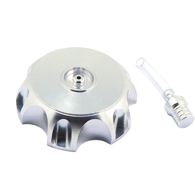 Rezervor de combustibil din aluminiu CNC de înaltă performanță, cu capac de capac, supapă de aerisire, țeavă în linie pentru rezervor de benzină de 49 mm pentru Dirt Pit Bike