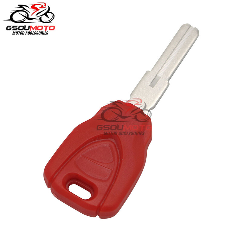 Motociklistički crni / crveni prazan ključ Nebrušeni ključevi za Ducati Monster 696 796 795 899 959 1098 1199 1299 Multistrada MTS950