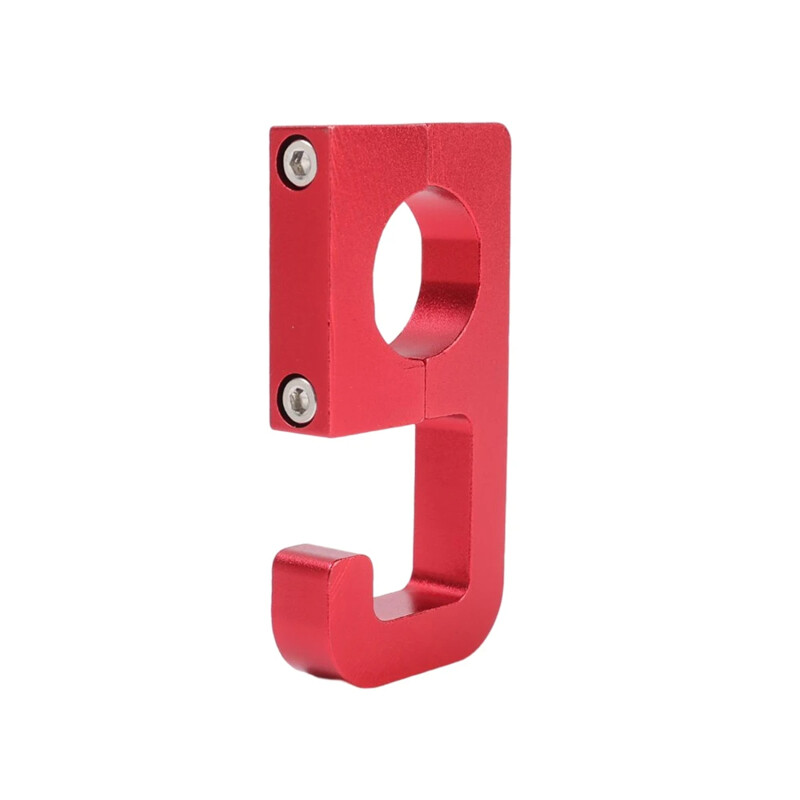 Universalus motociklo kablys elektrinio dviračio pakabos krepšio laikiklis Sunkaus aliuminio lydinio vairo pakaba, skirta motorolerio elektriniam dviračiui 2024 m.