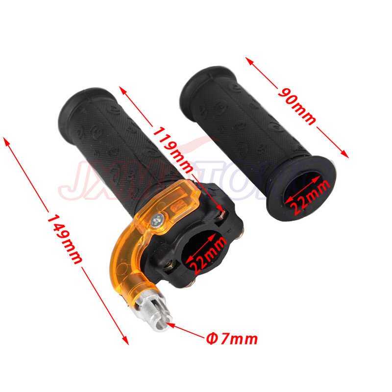 Twist droseles akseleratora rokturis + kabelis 47cc 49cc Mini Dirt Bike Quad