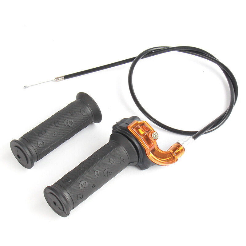 Twist droseles akseleratora rokturis + kabelis 47cc 49cc Mini Dirt Bike Quad