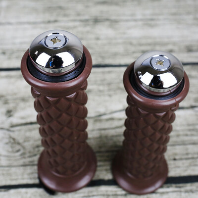 22 mm univerzálna mriežka, vintage motocykel, Cafe Racer, repas motocyklových gumených rukovätí s Blance blokom