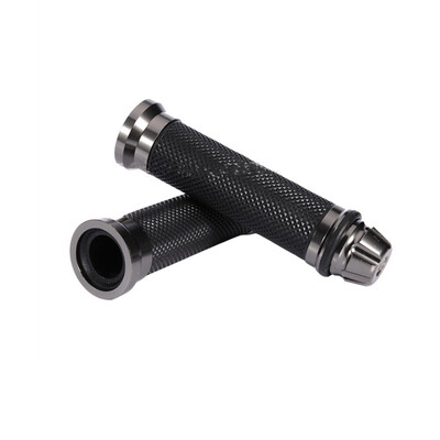 Mânere de 7/8" pentru motocicletă, pedală din cauciuc pentru motociclist, mânere de ghidon pentru scuter, mânere modificate pentru mânerul de accelerație pentru ghidon.