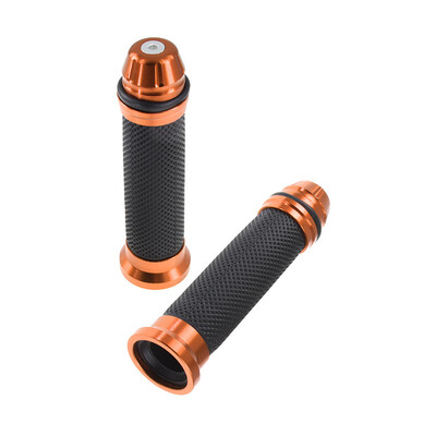 Mânere de 7/8" pentru motocicletă, pedală din cauciuc pentru motociclist, mânere de ghidon pentru scuter, mânere modificate pentru mânerul de accelerație pentru ghidon.