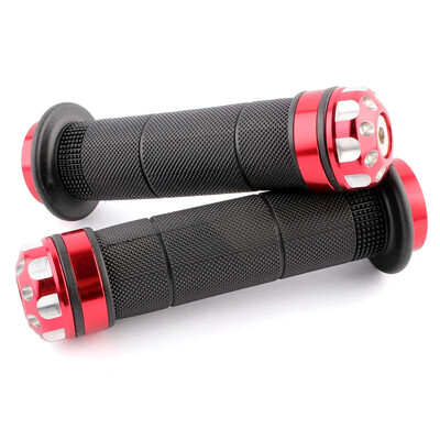 22 mm 7/8 collu motocikla netīrumu velosipēda gumijas roktura rokturis, pedāļa motocikla motorollera stūres rokturi, modificēti vispārējam mērķim