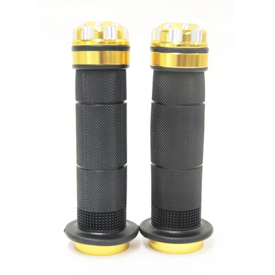 22 mm 7/8 collu motocikla netīrumu velosipēda gumijas roktura rokturis, pedāļa motocikla motorollera stūres rokturi, modificēti vispārējam mērķim