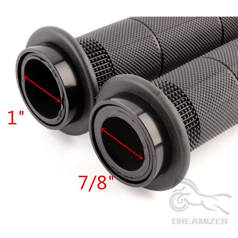 22 mm 7/8 collu motocikla netīrumu velosipēda gumijas roktura rokturis, pedāļa motocikla motorollera stūres rokturi, modificēti vispārējam mērķim