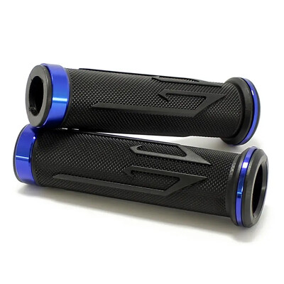 Universāls gumijas porains cirsts motocikla stūres rokturi Motocikla roktura rokturis priekš Honda Suzuki Kawasaki Yamaha 7 Color