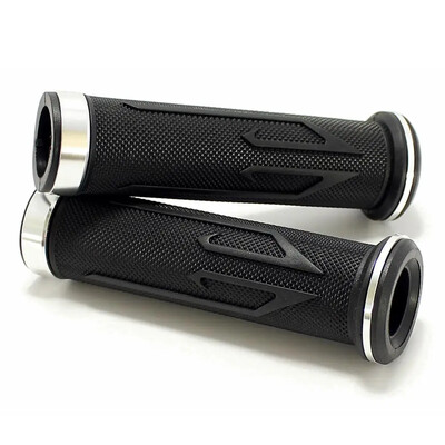 Universāls gumijas porains cirsts motocikla stūres rokturi Motocikla roktura rokturis priekš Honda Suzuki Kawasaki Yamaha 7 Color
