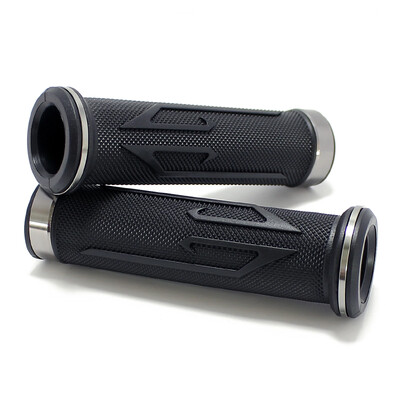 Universāls gumijas porains cirsts motocikla stūres rokturi Motocikla roktura rokturis priekš Honda Suzuki Kawasaki Yamaha 7 Color