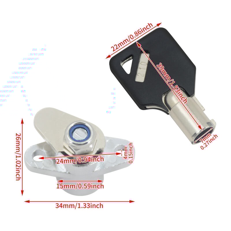 Juodos motociklų spynų dalys Kietos sėdmaišio spynos raktų rinkinys, skirtas Harley Road King Street Electra Glide Touring modeliui 1997–2013 m.