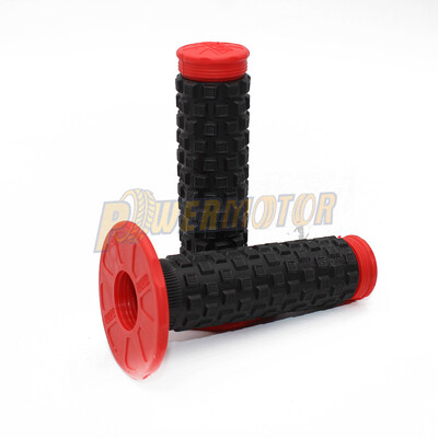 Motocikla Grip Pro konusveida roktura rokturi gumijas 22 mm divkrāsu spilvena augšējais motocikls motokrosa netīrumiem motociklu moto piederumiem