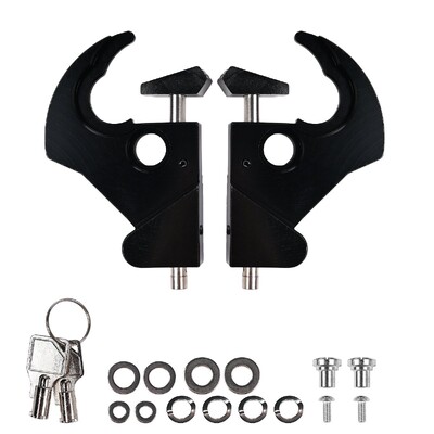 „Harley“ atlošo uodegos sparno atsegimo sagtis su užrakinimo sėdynės stovais Galinės barketo spynos pakabinamos motociklų atsarginės dalys HOT