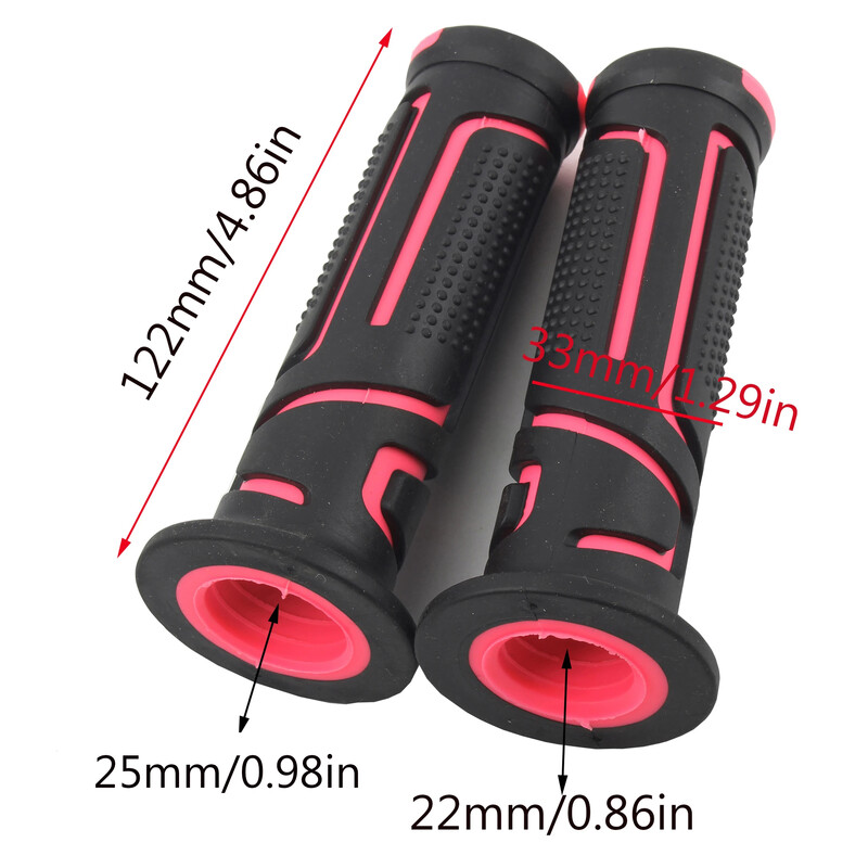 22mm 24mm universāla roktura rokturi Dirt Pit Bike motocikla roktura stieņa rokturi motocikla bremžu rokturi Yamaha Kawasaki Suzuki